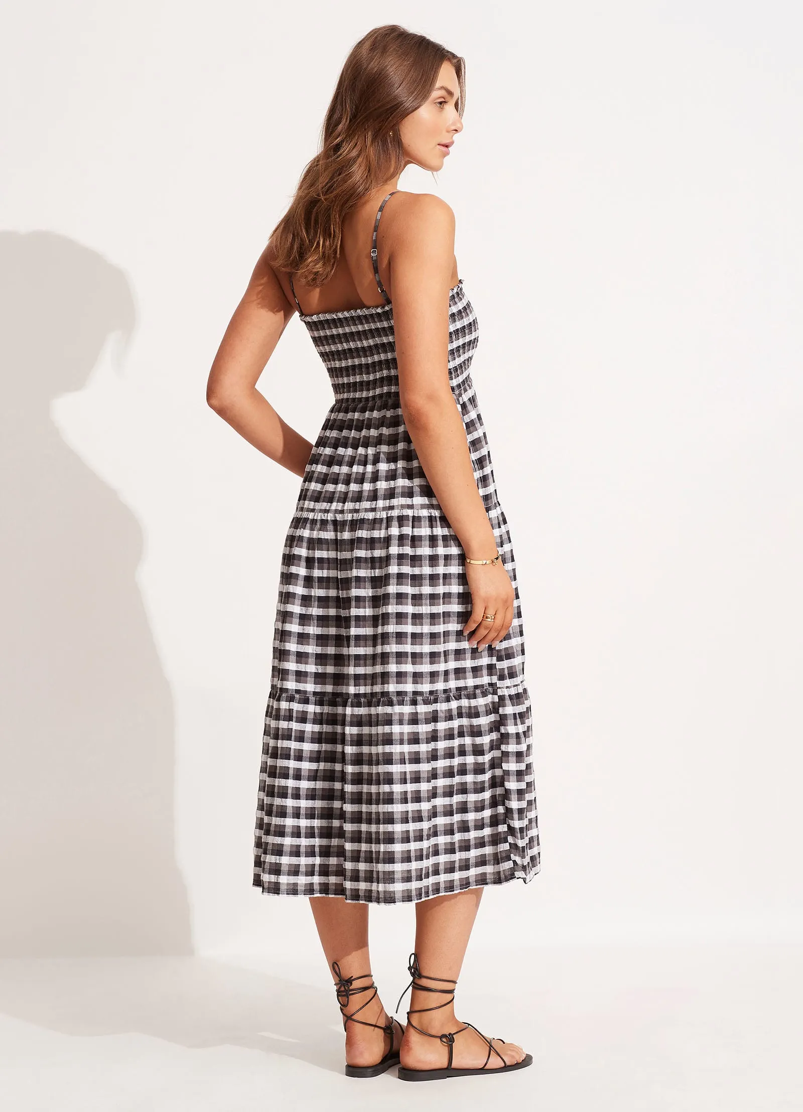 Gingham Maxi Dress - Black sold by Seafolly product image thumbnail 4