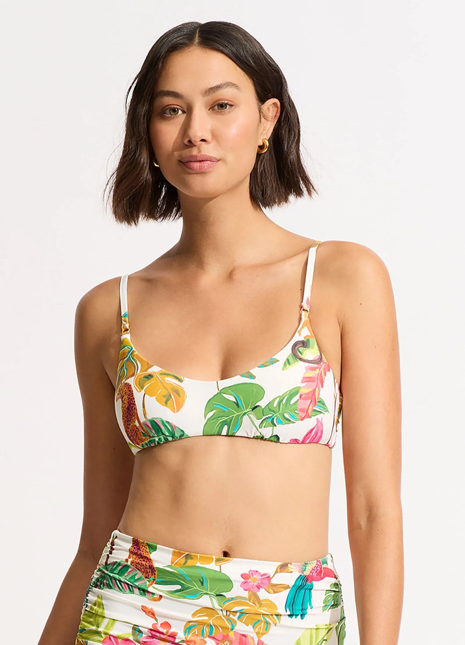 Tropica Bralette Bikini Top - Ecru sold by Seafolly product image thumbnail 2