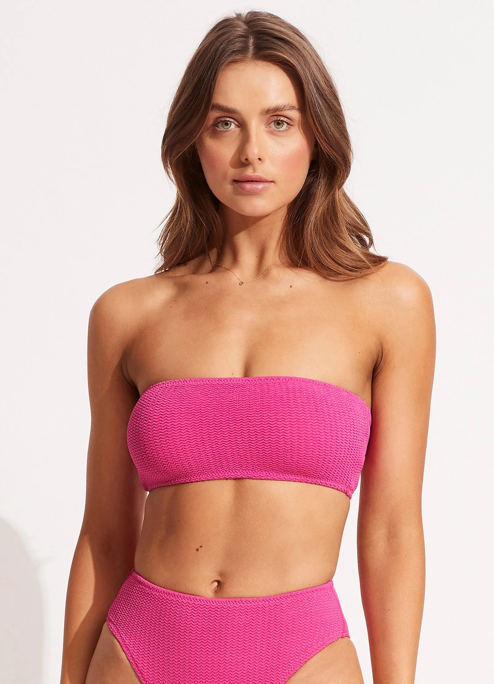 Sea Dive Tube Top - Fuchsia Ros sold by Seafolly product image thumbnail 2