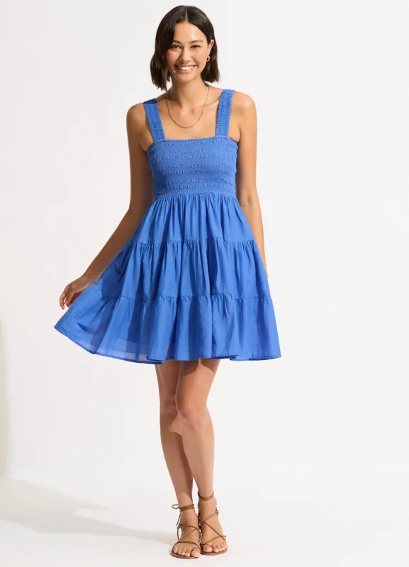Faithful Mini Dress - Azure sold by Seafolly