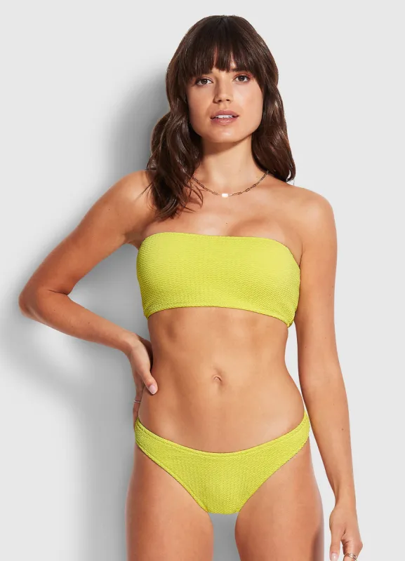 Sea Dive High Cut Pant - Wild Lime sold by Seafolly