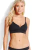 Quilted Bralette Bikini Top - Black sold by Seafolly