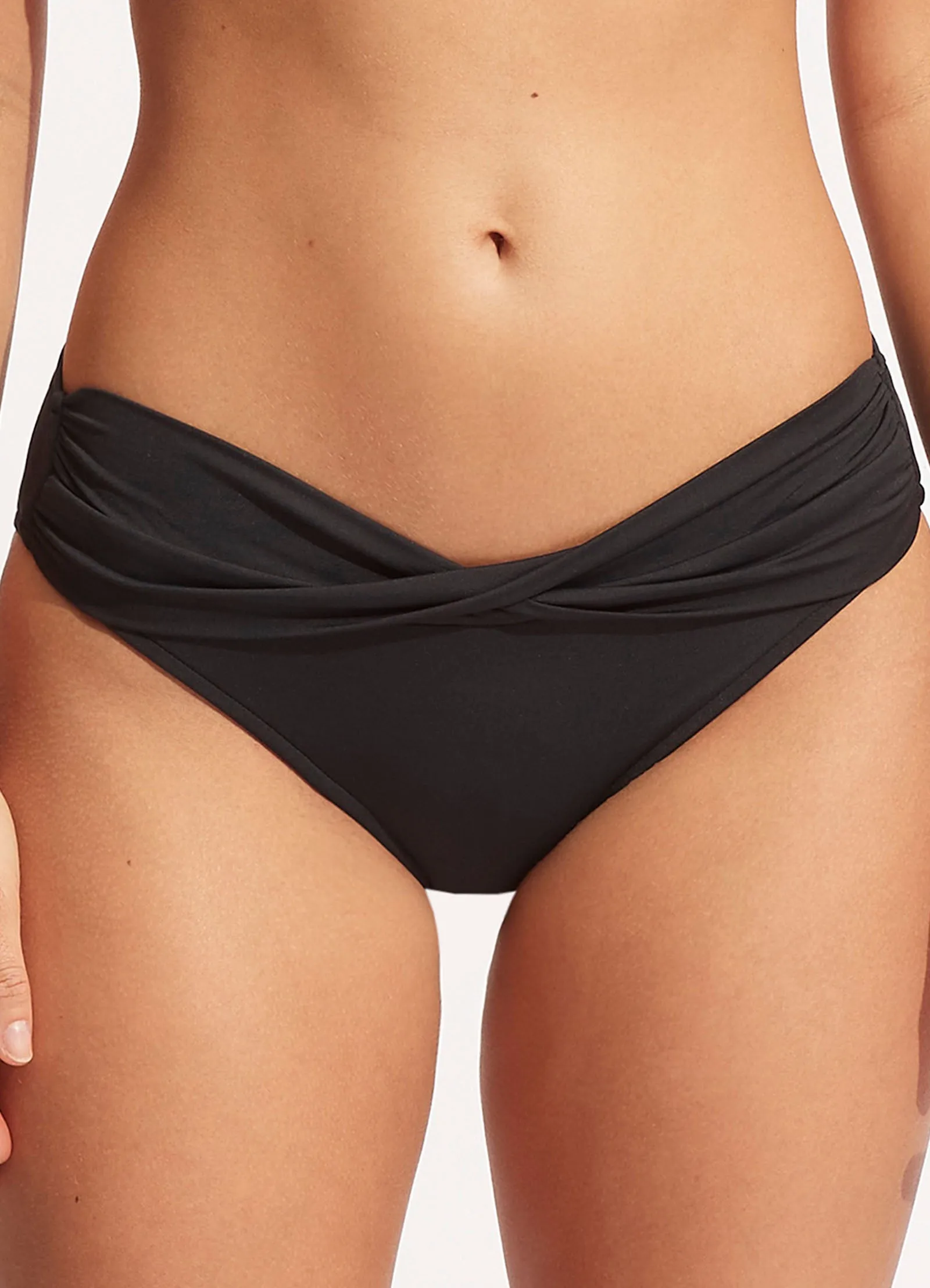 Seafolly Collective Twist Band Hipster - Black sold by Seafolly product image thumbnail 2