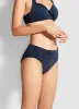 Seafolly Gathered Front Retro Bikini Pants - Indigo sold by Seafolly