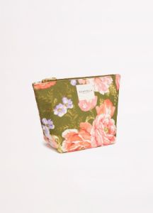 Paradise Garden Canvas Pouch - Avocado sold by Seafolly
