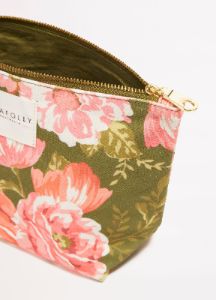 Paradise Garden Canvas Pouch - Avocado sold by Seafolly