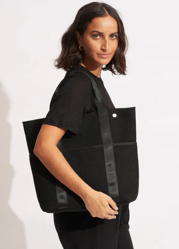 Mesh Carry All Tote - Black sold by Seafolly