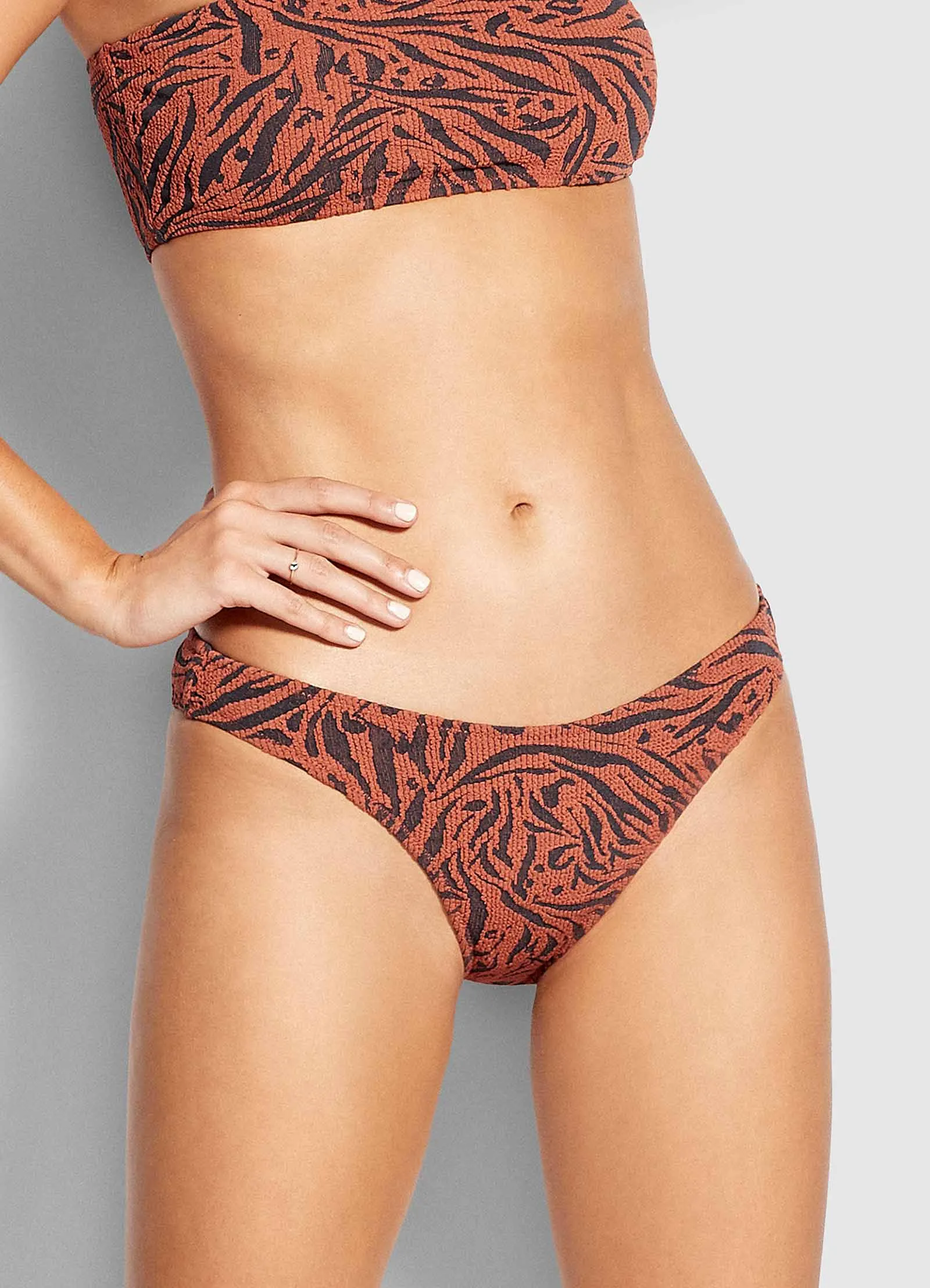 Amazonia High Cut Bikini Pants - Rust sold by Seafolly product image thumbnail 2