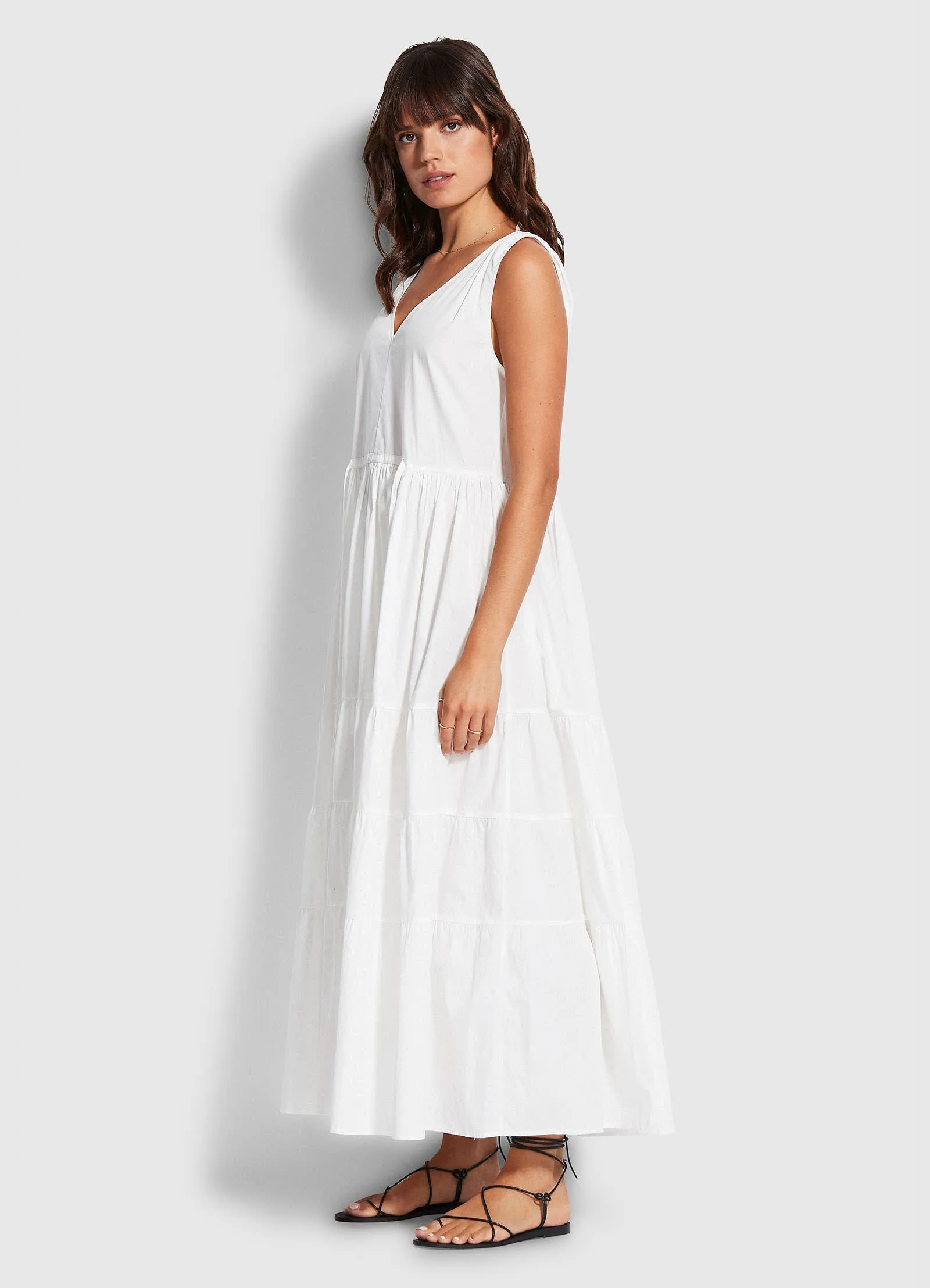 Cotton Poplin Maxi Dress - White sold by Seafolly product image thumbnail 3