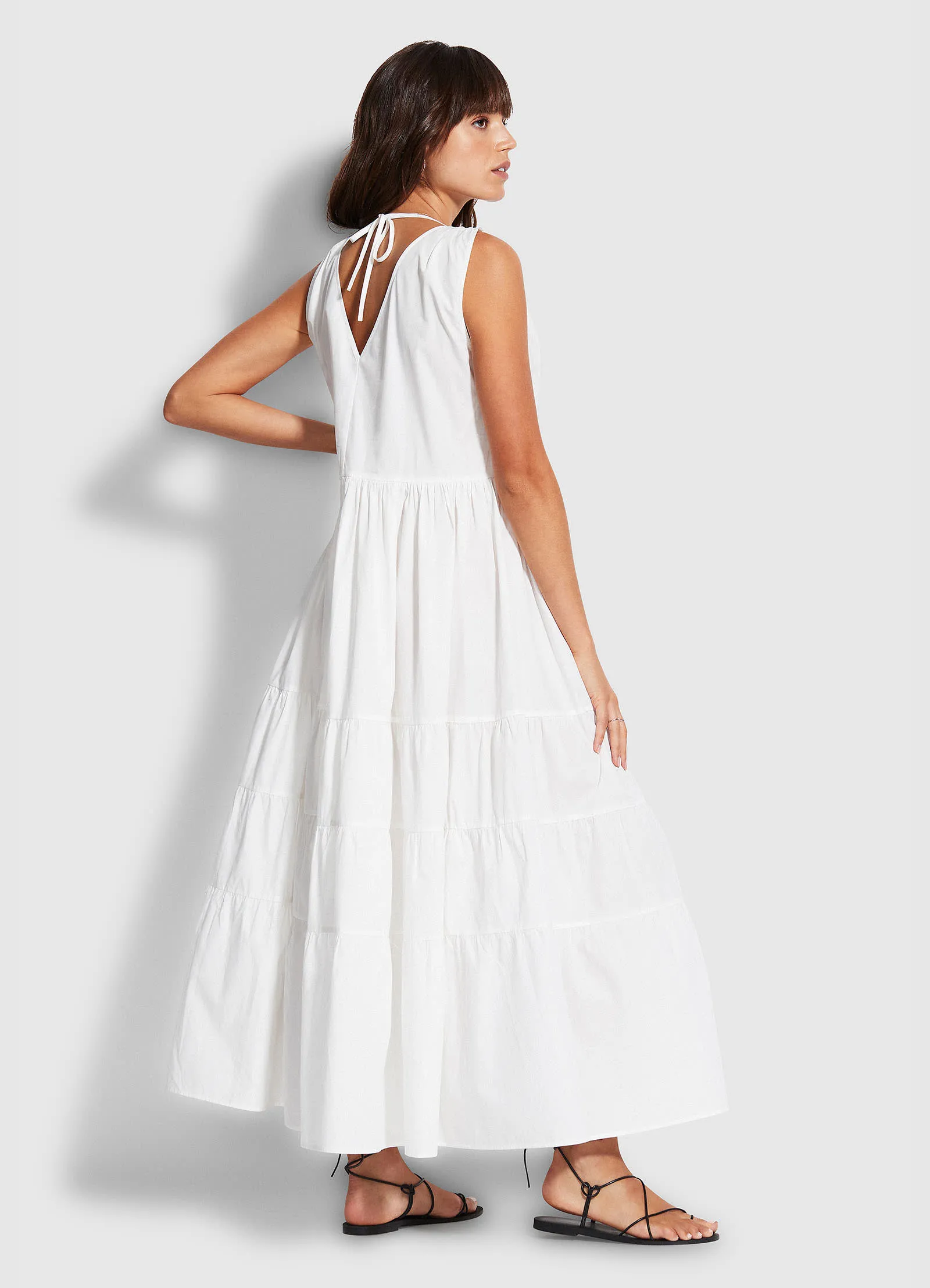Cotton Poplin Maxi Dress - White sold by Seafolly product image thumbnail 4