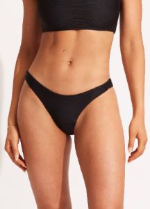 Essentials High Cut Pant - Black sold by Seafolly