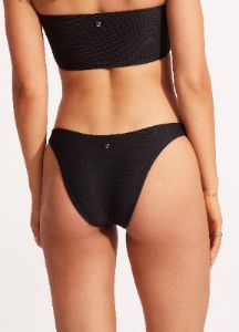 Essentials High Cut Pant - Black sold by Seafolly