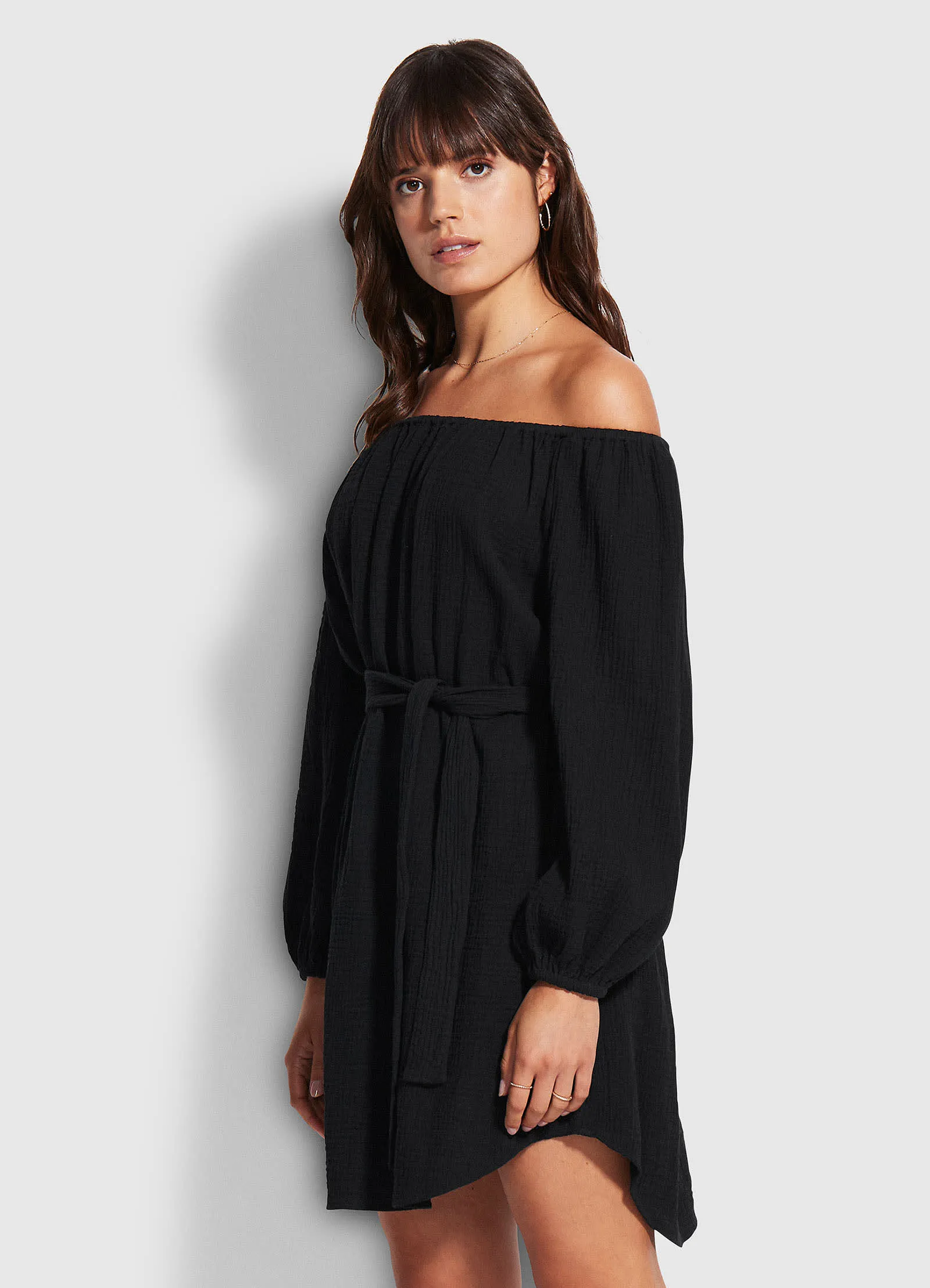 Double Cloth Summer Cover Up - Black sold by Seafolly product image thumbnail 2