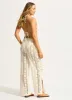 Corfu Crochet Pant - Ecru sold by Seafolly