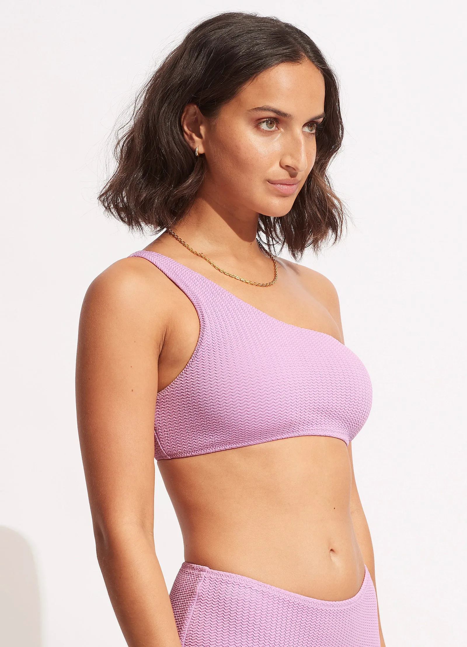 Sea Dive One Shoulder Top - Lilac sold by Seafolly product image thumbnail 3