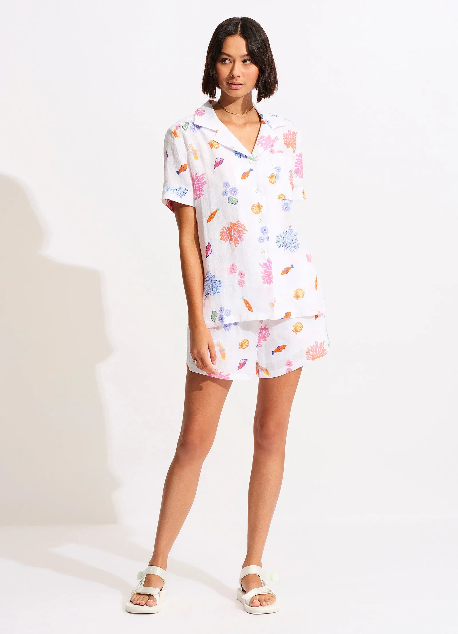 Under The Sea Beach Shirt - White sold by Seafolly product image thumbnail 2