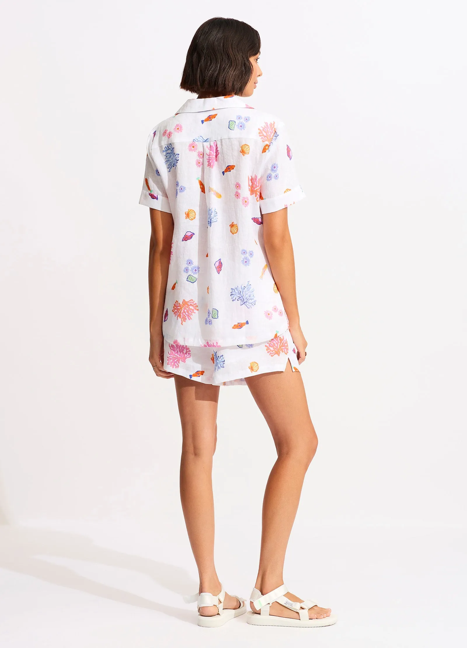 Under The Sea Beach Shirt - White sold by Seafolly product image thumbnail 4