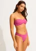 Seafolly Collective Twist Bandeau Bikini Top - Hot Pink sold by Seafolly