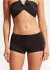 Seafolly Collective Roll Top Boyleg - Black sold by Seafolly