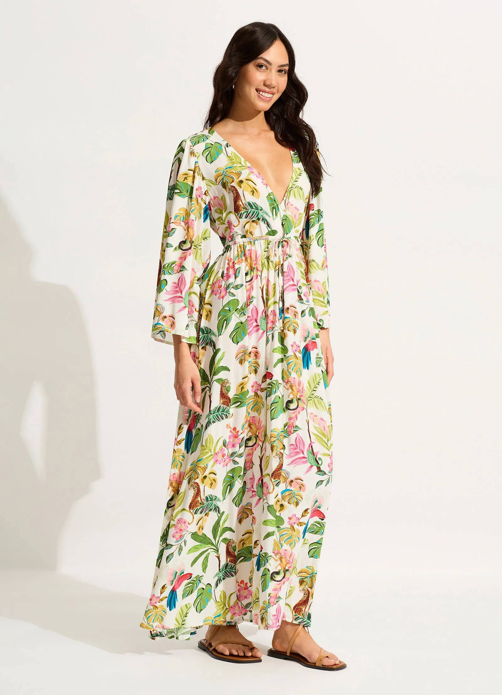 Tropica Maxi Dress - Ecru sold by Seafolly product image thumbnail 2