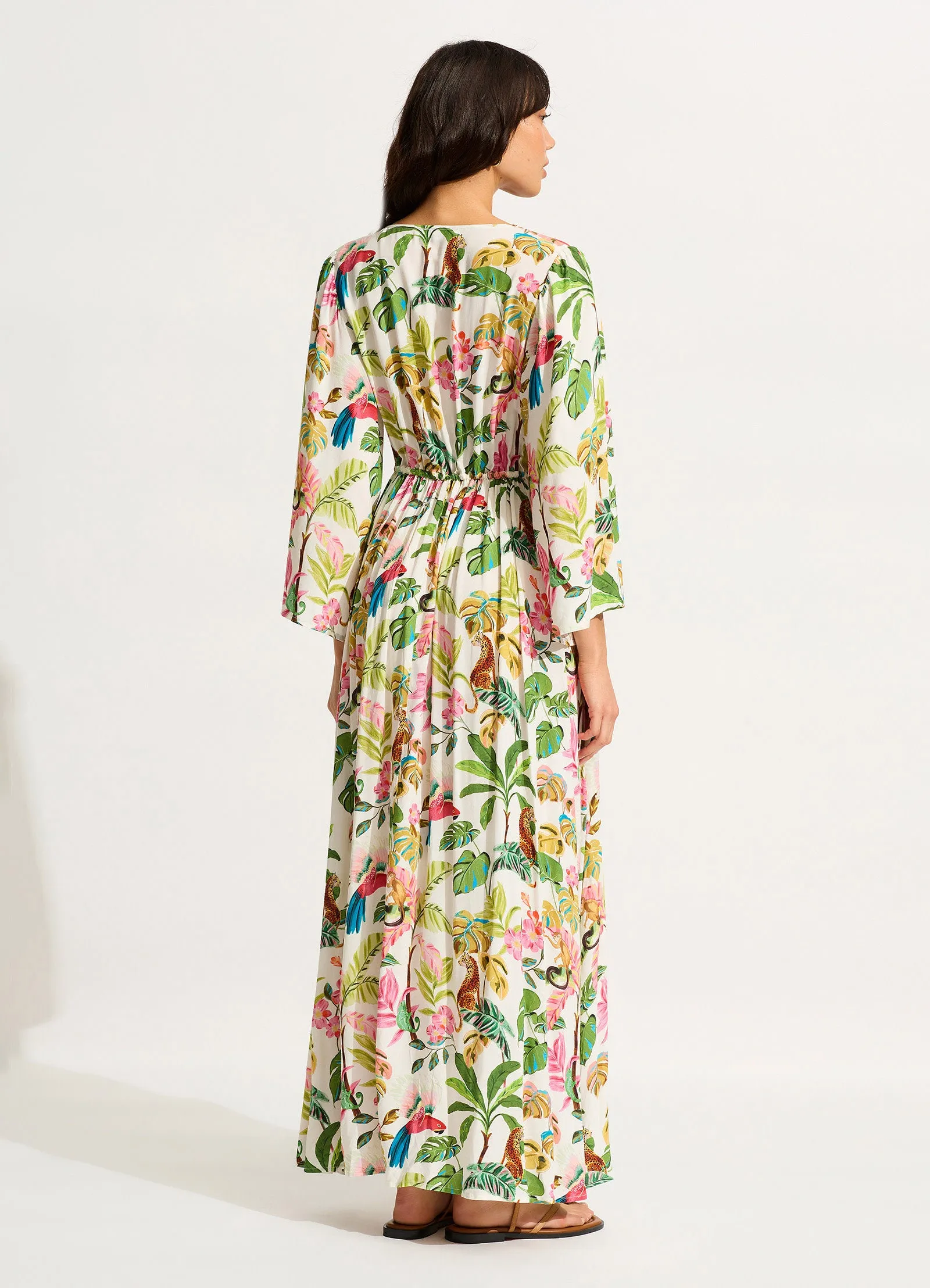 Tropica Maxi Dress - Ecru sold by Seafolly product image thumbnail 3