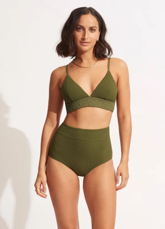 Willow High Waisted Pant - Avocado sold by Seafolly
