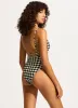Kasbah V Neck One Piece - Black sold by Seafolly