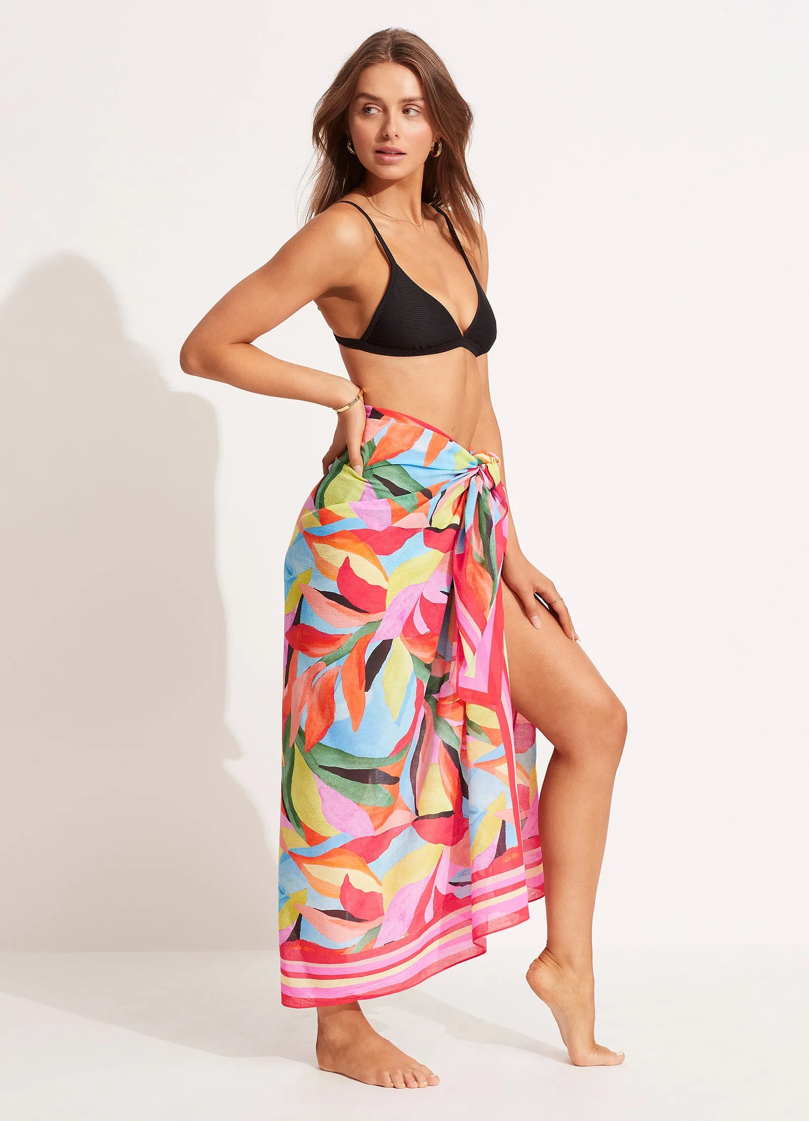 Tropfest Pareo - Aquamarine sold by Seafolly product image thumbnail 3