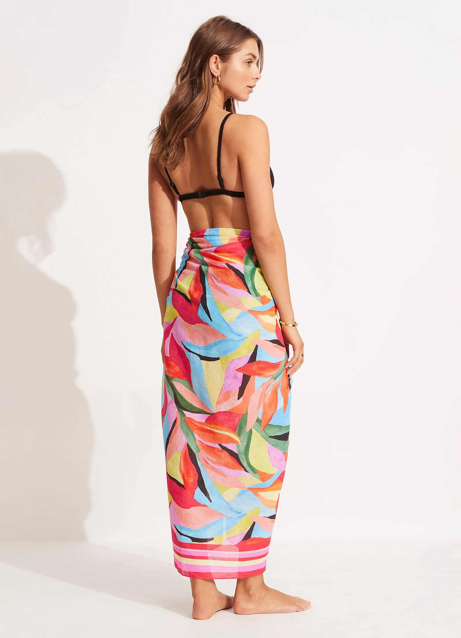 Tropfest Pareo - Aquamarine sold by Seafolly product image thumbnail 4