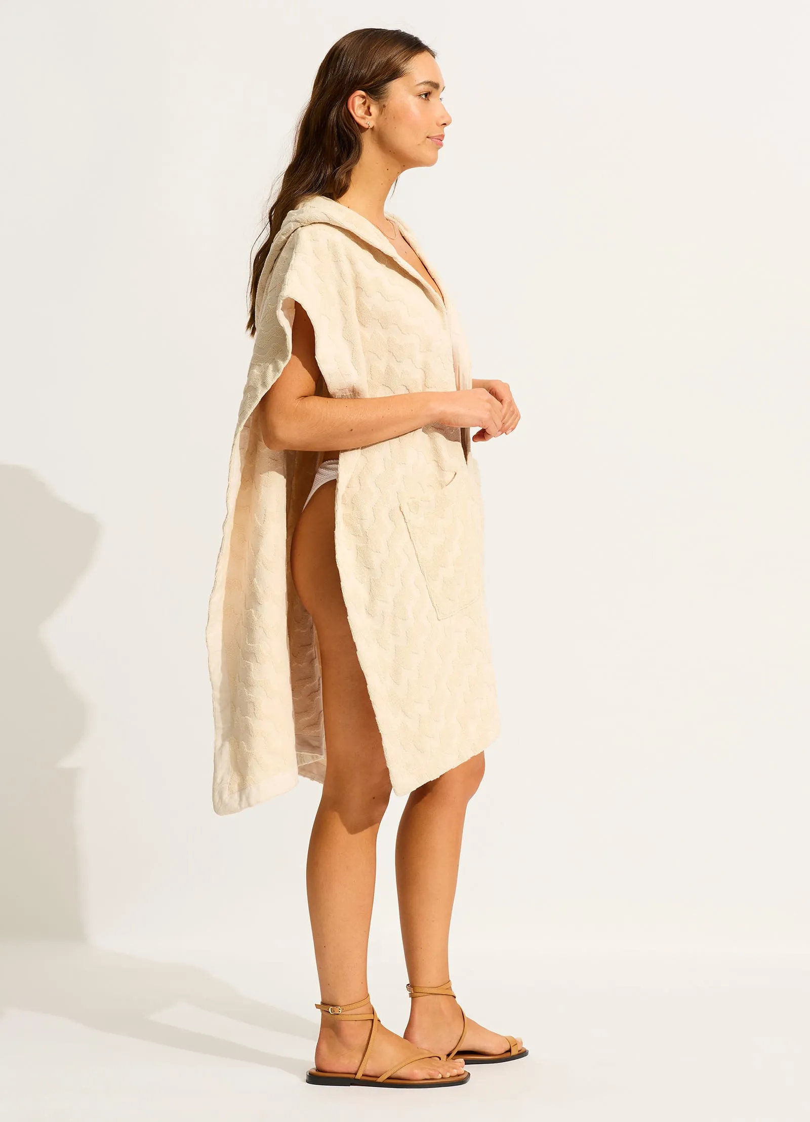 Spring Festival Towel Poncho - Sand sold by Seafolly product image thumbnail 2