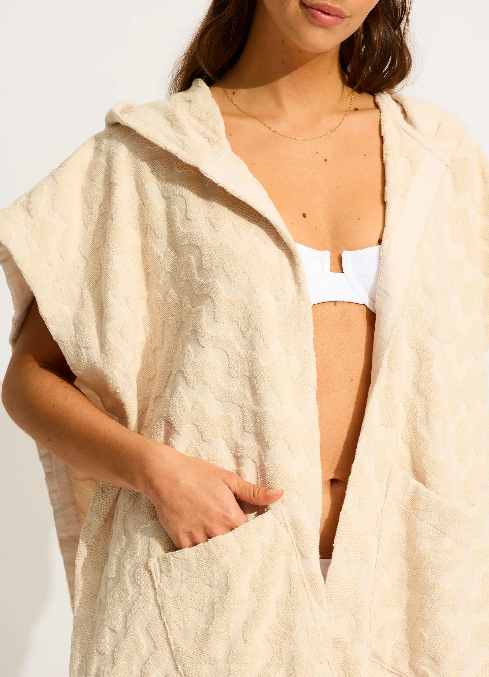 Spring Festival Towel Poncho - Sand sold by Seafolly product image thumbnail 4
