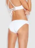 Seafolly Quilted Hipster Bikini Pants - White sold by Seafolly