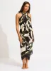 Birds Of Paradise Sarong - Black sold by Seafolly