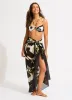 Birds Of Paradise Sarong - Black sold by Seafolly