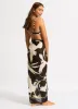 Birds Of Paradise Sarong - Black sold by Seafolly