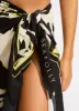 Birds Of Paradise Sarong - Black sold by Seafolly