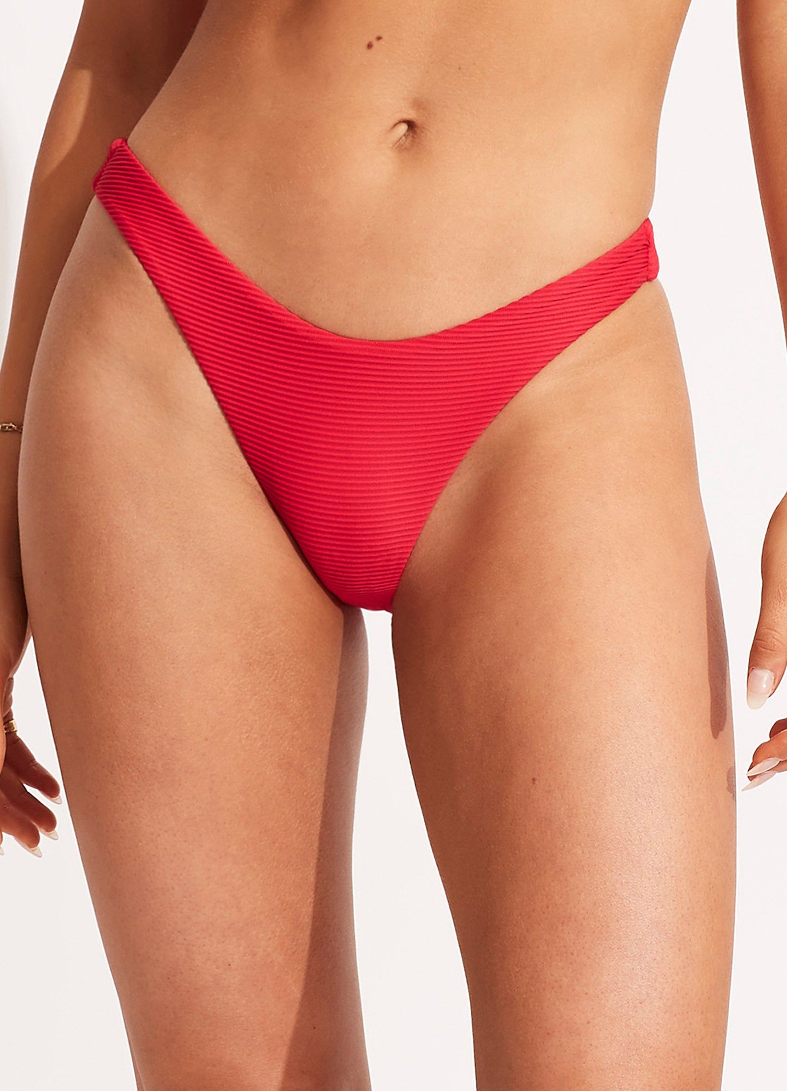 Essentials High Cut Pant - Chilli sold by Seafolly product image thumbnail 2
