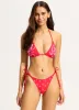 Ahoy Reversible Slide Triangle Bikini Top - Chilli Red sold by Seafolly