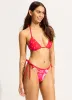 Ahoy Reversible Slide Triangle Bikini Top - Chilli Red sold by Seafolly