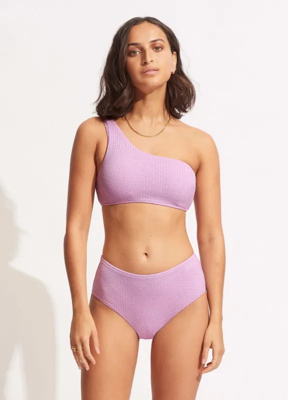 Sea Dive Wide Side Retro - Lilac sold by Seafolly