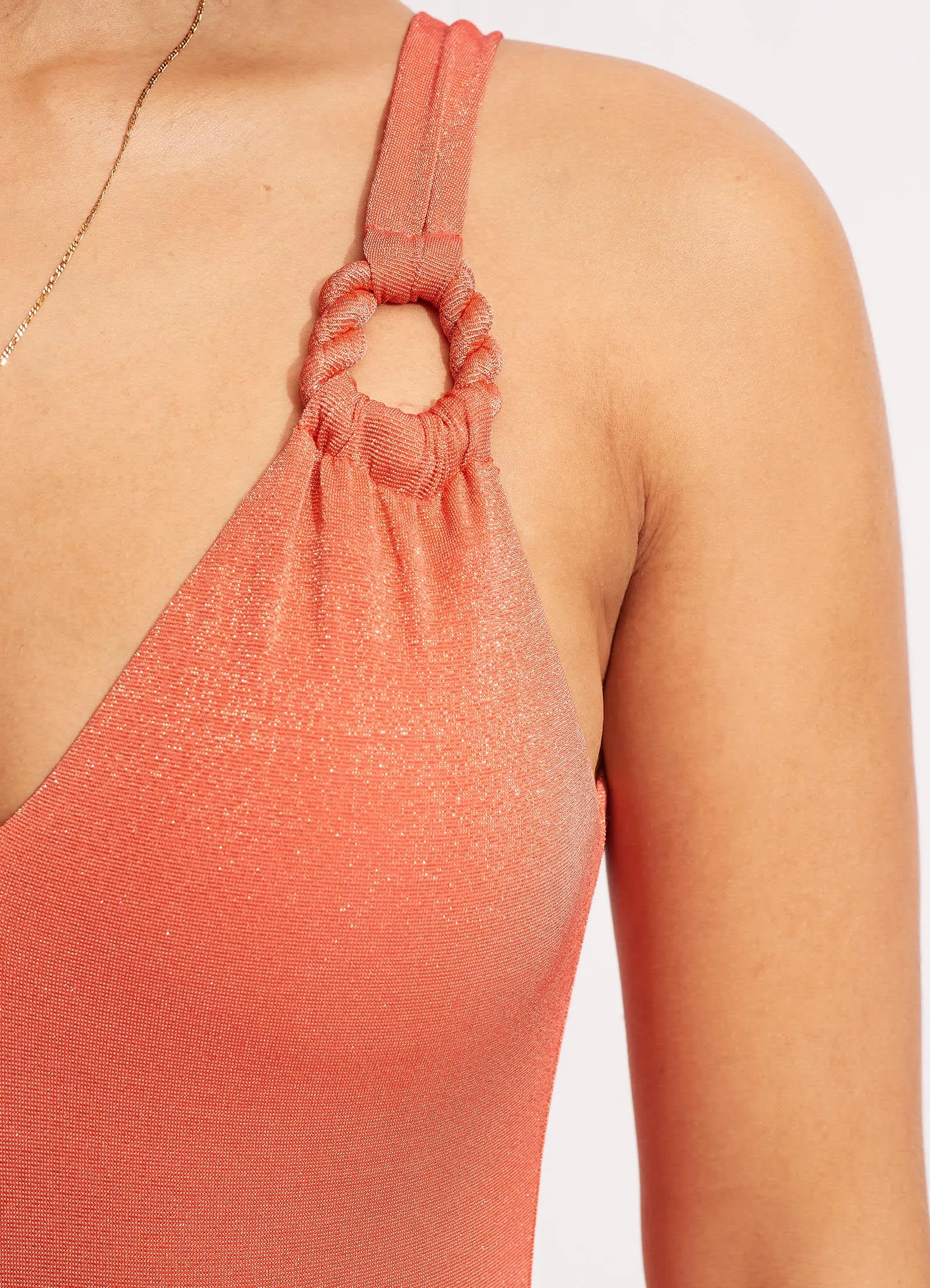 Poolside V Neck One Piece - Pink Chintz sold by Seafolly product image thumbnail 5