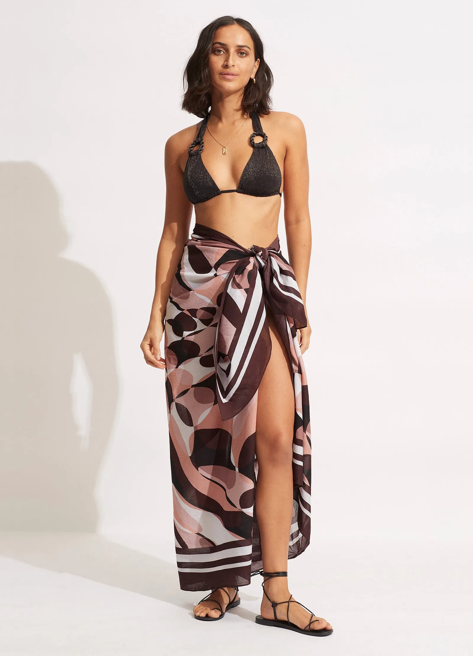 Poolside Pareo - Sepia sold by Seafolly product image thumbnail 2