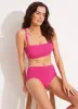 Sea Dive Wide Side Retro - Fuchsia Rose sold by Seafolly