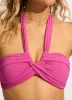 Seafolly Collective Halter Bandeau Bikini Top - Hot Pink sold by Seafolly