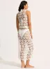 Secret Garden Maxi Wrap Maxi Skirt - White sold by Seafolly