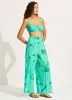 Secret Garden Shirred Wrap Pant - Jade sold by Seafolly