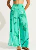 Secret Garden Shirred Wrap Pant - Jade sold by Seafolly