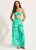 Secret Garden Shirred Wrap Pant - Jade sold by Seafolly