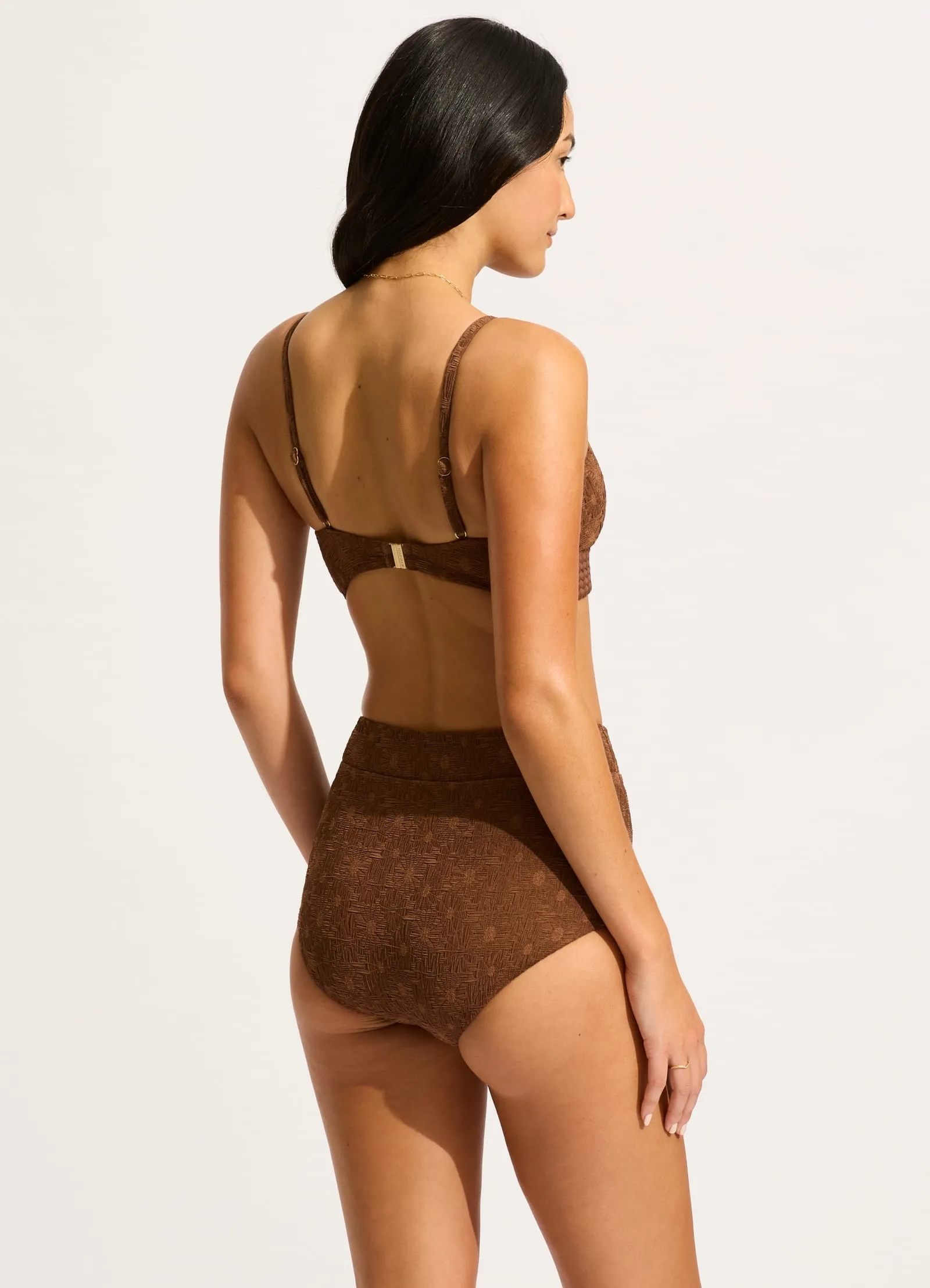 Marloe Banded Bralette Bikini Top - Tiramisu sold by Seafolly product image thumbnail 4
