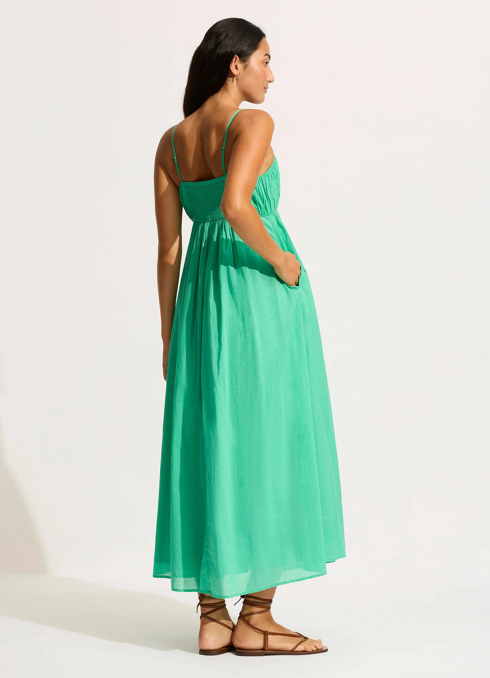 Piped Maxi Dress - Jade sold by Seafolly product image thumbnail 3